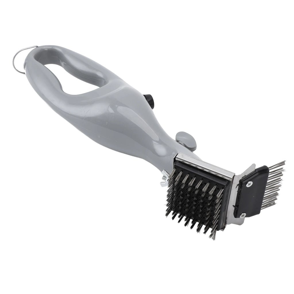 BBQ Grill Steam Cleaning Brush with Water Spray Grill Cleaner Brush Barbecue Cleaning Tool for Outdoor Kitchen Accessories Qme