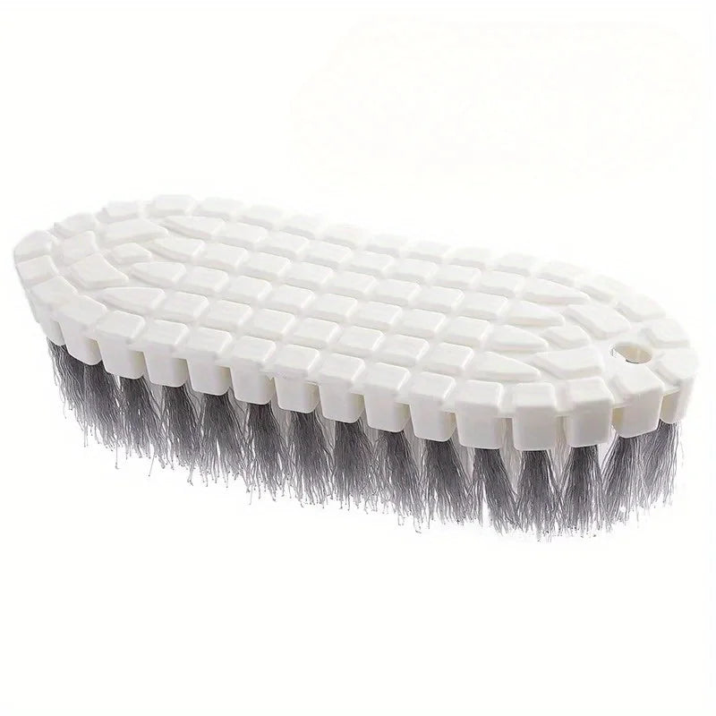 1pc of Japanese-Style Curved Brush for Home Use, Multifunctional for Cleaning Sinks, Tiles, Washbasins, And Corners. Qme White