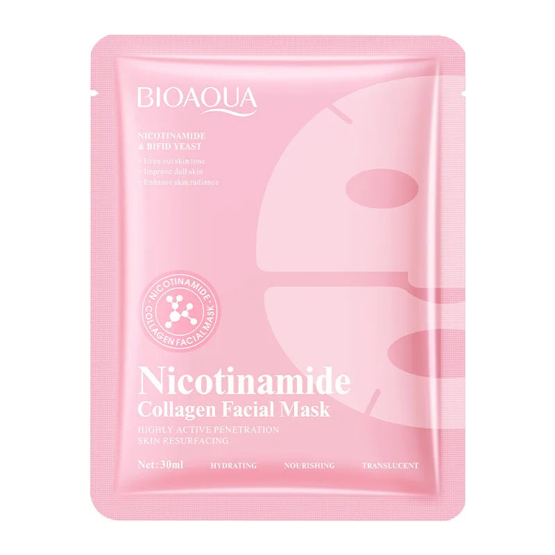 Niacinamide Retinol Face Mask Snail Collagen Moisturizing Whiten Qme Niacinamide Mask 30ml