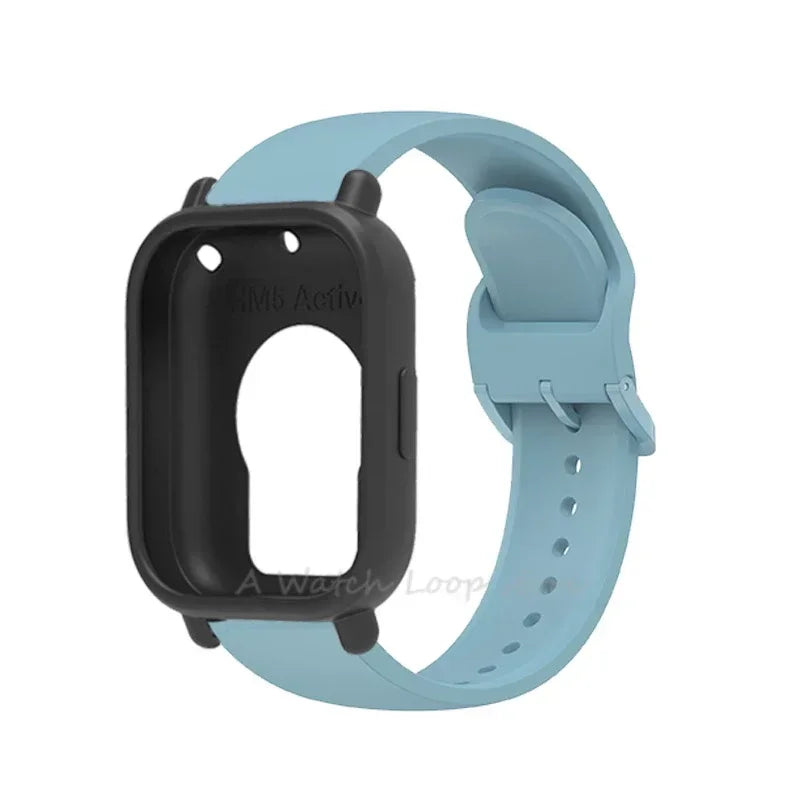 Silicone Case Strap Redmi Watch 5 Lite Active Repacement Bracelet