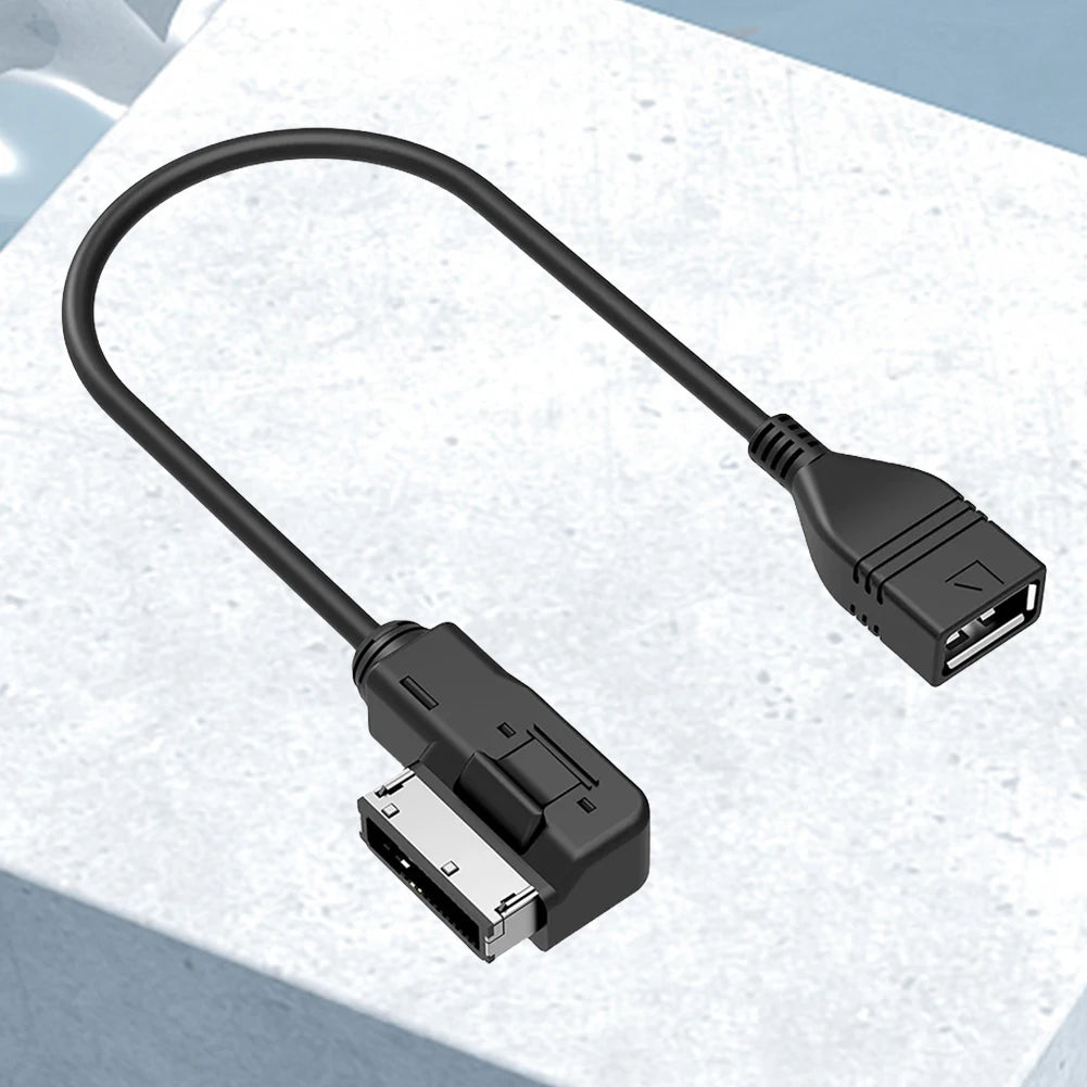 Audio AUX Adapter Data Wire MDI MMI AMI To USB Female Interface Music Media Adapter for Audi A6L Q5 Q7 A8 S5 A5 A4L A3 Qme