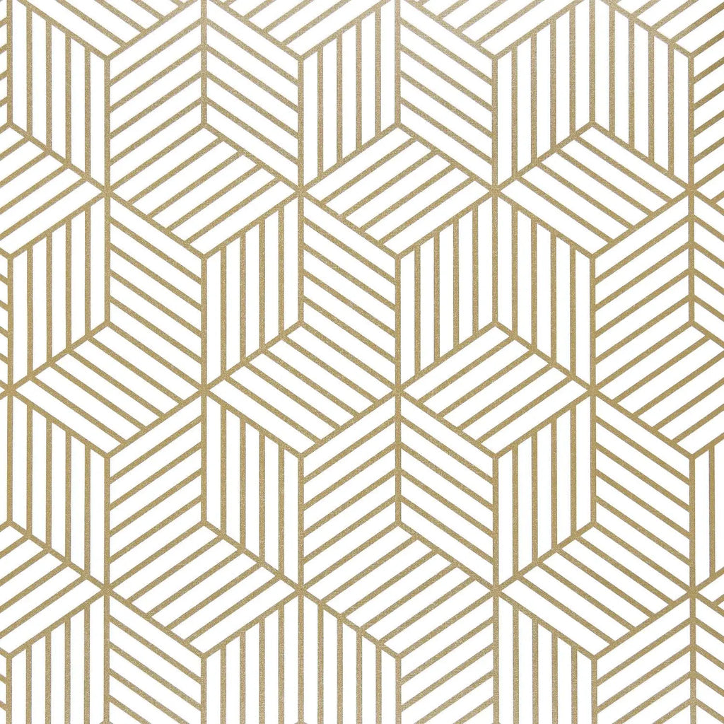 Geometric Hexagon Wallpaper Peel Stick Wallpapers Removable Self Qme