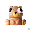 Eye-popping Squeeze Toy Cartoon Animal Sensory Toys Stress Relief Qme H