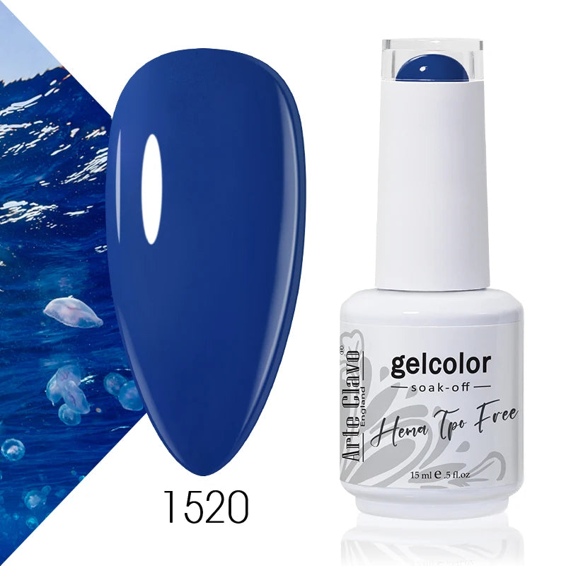 Arte Clavo Blue Nails Candy Party Nude Gel Nail Polish 2026 Mint