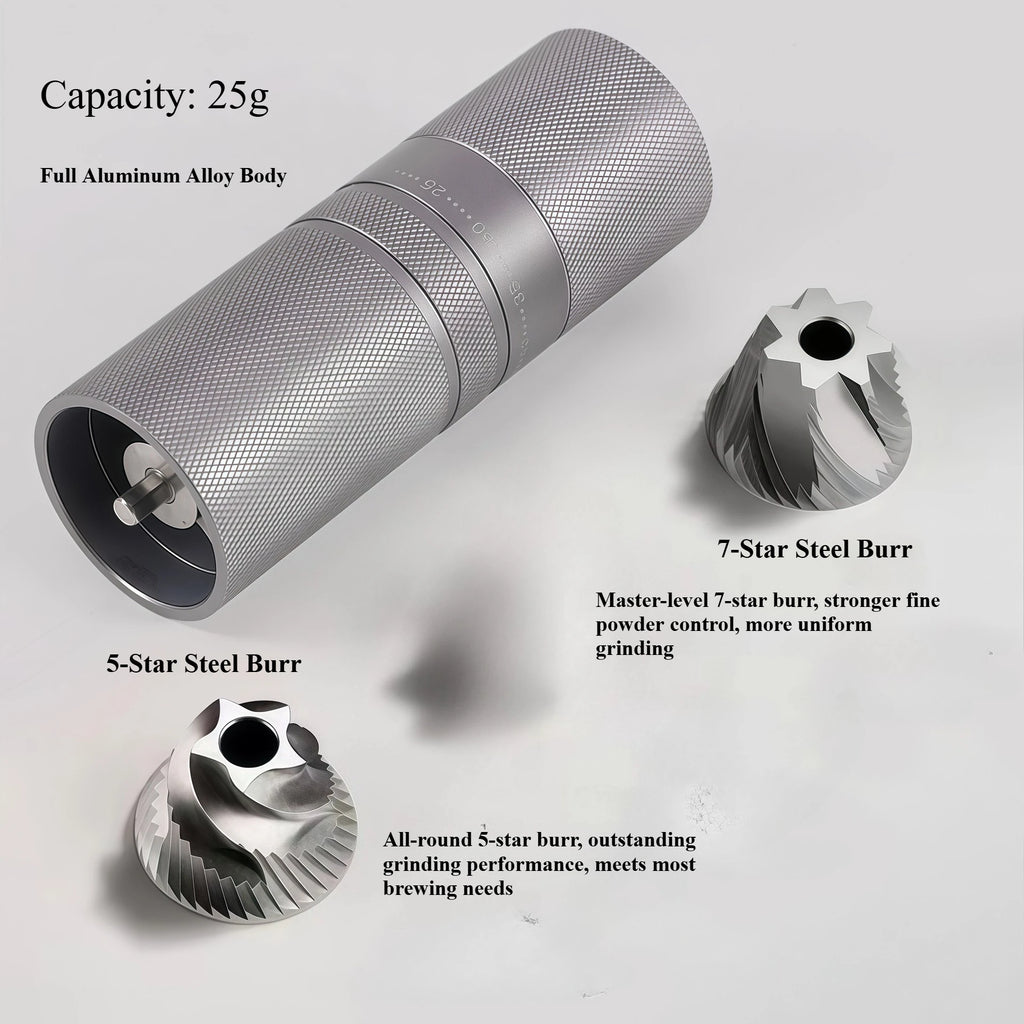 Manual Coffee Grinder,Hand Coffee Maker&Coffee Bean Grinder,Hand Coffee Grinding Tool for FreshGrinding,Hand-Crank Coffee Maker Qme