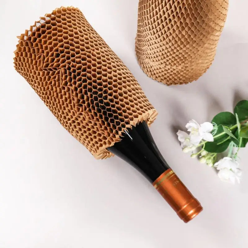 Elastic Buffer Vase Protective Cover Hollow Out Wine Bottle 3D Qme