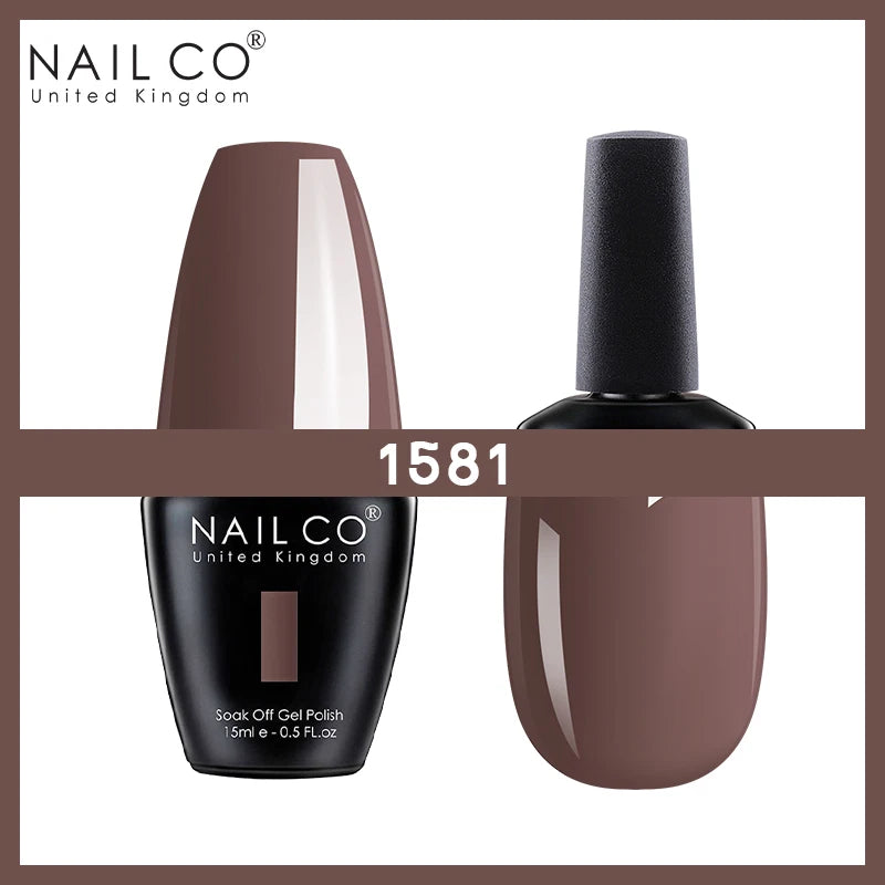 NAILCO Nude Nails Gel Nail Polish UV LED Semi-permant Varnish Hybrid