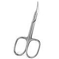 Stainless Steel Cuticle Scissors Dead Skin Remover Nails Art Clippers Qme silver