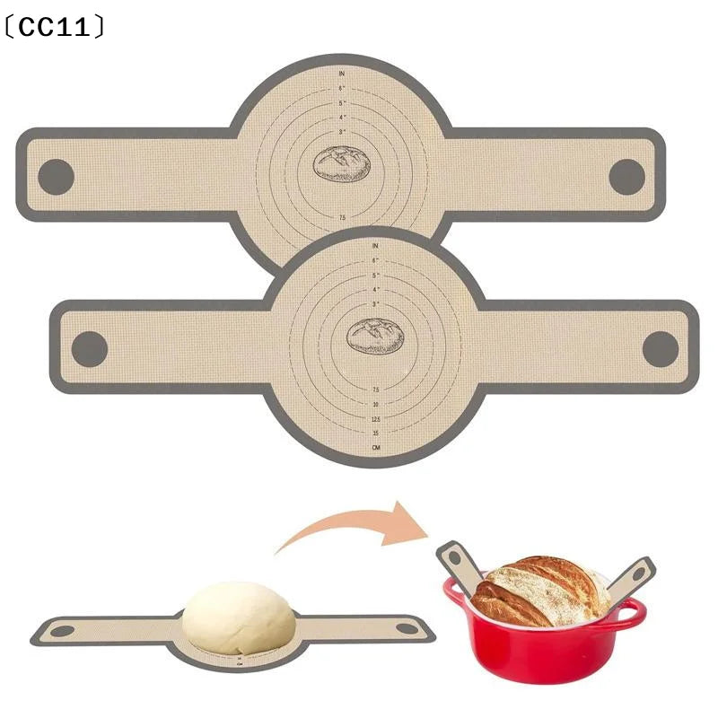 Silicone Baking Mat Dough Transfer Pad Instead Parchment Sling Long Qme