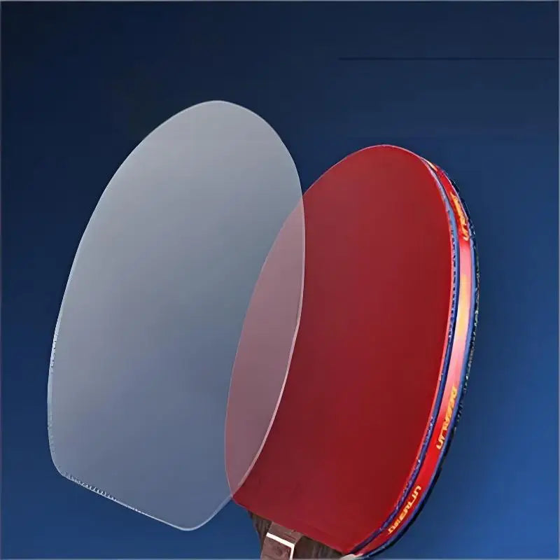 Table Tennis Rubber Guard Film Double-sided Sticky Reusable Anti-dust Qme