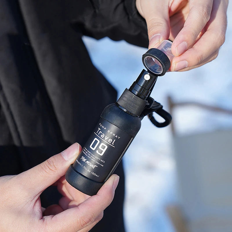 Travel Bottle Liquid Leak Proof Refillable Spray Portable Sprayer Qme