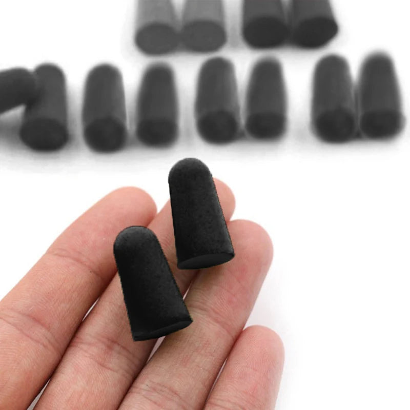 Sponge Foam Ear Plugs Anti Noise Snore Earplug Comfortable Study Sleep Qme