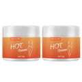 New Heat massage cream, body massage cream, fitness massage cream, improve muscle training and fitness effect 50g Qme 2pcs