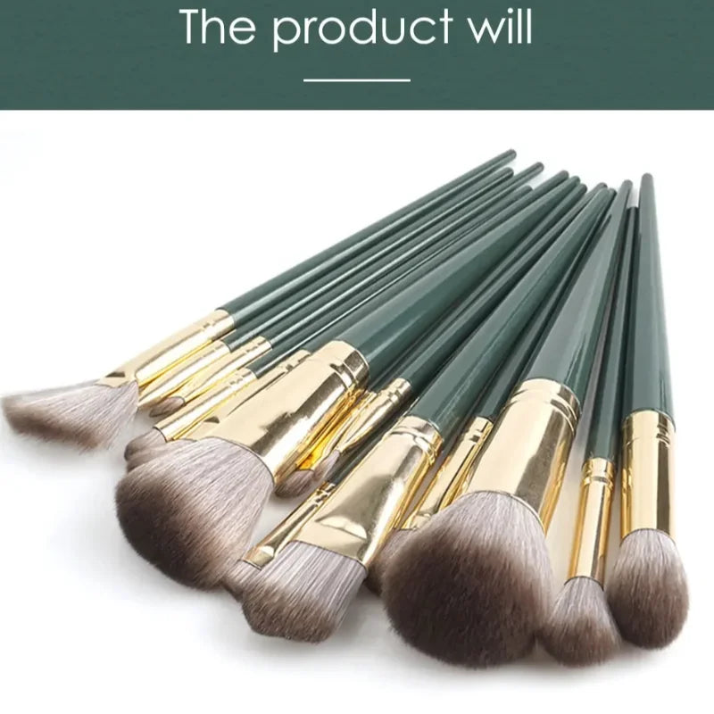 14Pcs Makeup Brushes Soft Fluffy Makeup Tools Cosmetic Powder Eye Shadow Foundation Blush Blending Beauty Make Up Brush Qme