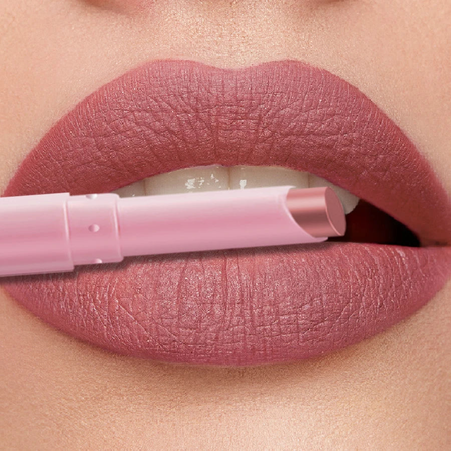 15-color Nude Red Lip Liner Pencil Brown Matte Smooth Waterproof Long Qme 01