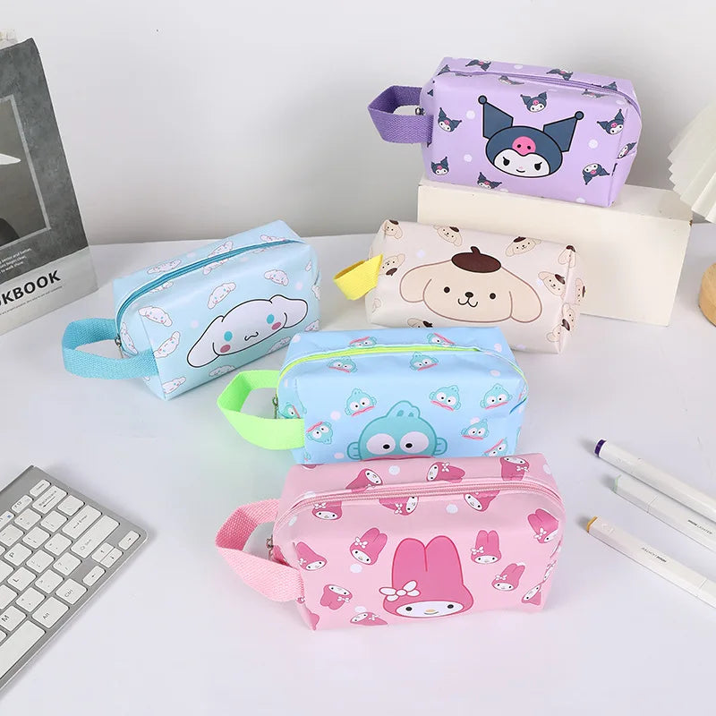 Japanese Sanrio Kuromi Cinnamoroll Cosmetic Bag Portable Travel Qme