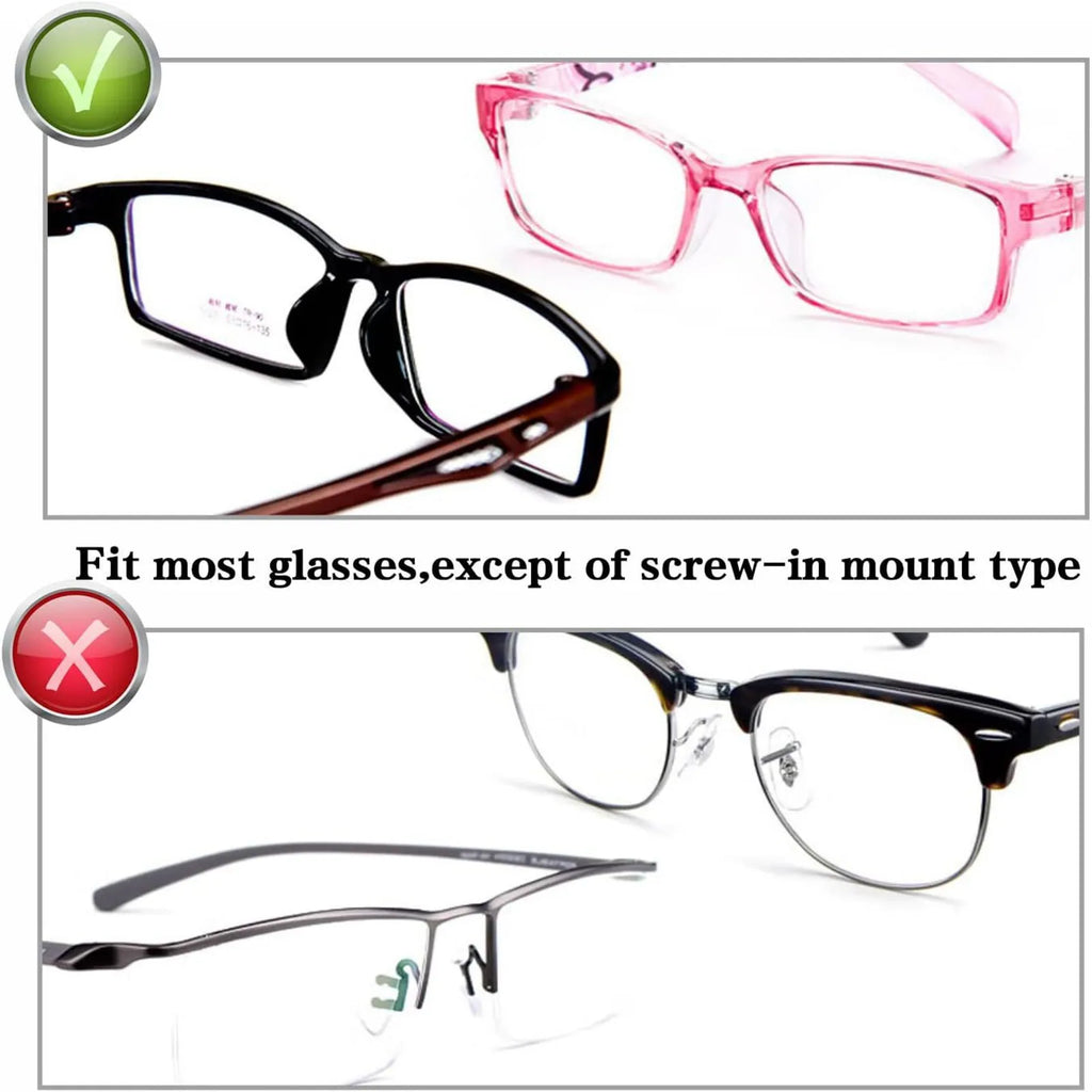 10 Pairs Of Glasses Mini Nose Pads for Glasses Durable Anti-slip Self-Adhesive Silicone Soft Glasses Nose Pads for All Glasses Qme