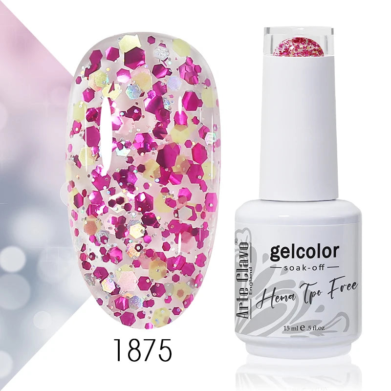 Arte Clavo Gel Nail Polish HEMA TPO Gorgeous Soak Off UV LED Semi