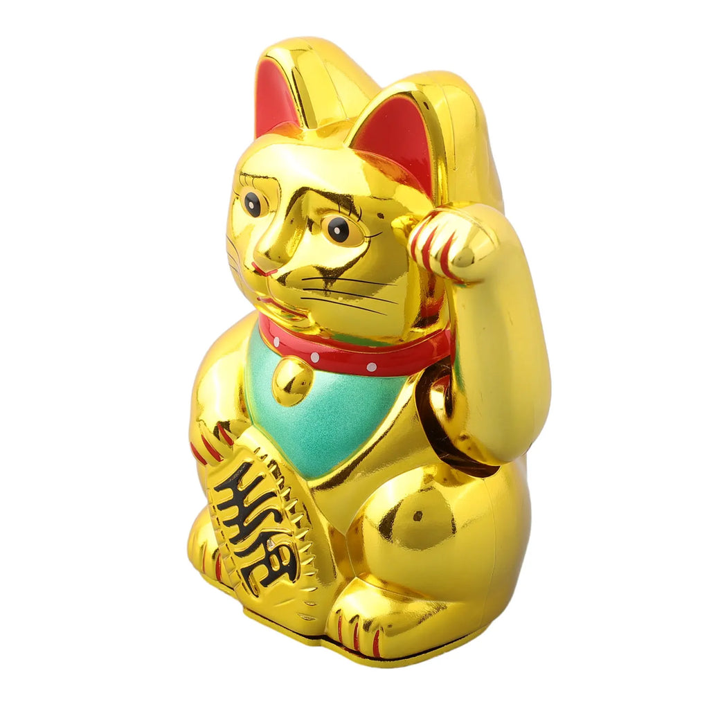 Feng Shui Beckoning Cat Chinese Electric Waving Fortune Lucky Cat New Store Opening Gift Waving Kitty Decor Room Shop Decoration Qme