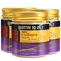 Collagen & Keratin Hair Mask - Biotin 10-in-1 Formula for Smooth, Shiny & Repaired Hair Qme Damage Repaired