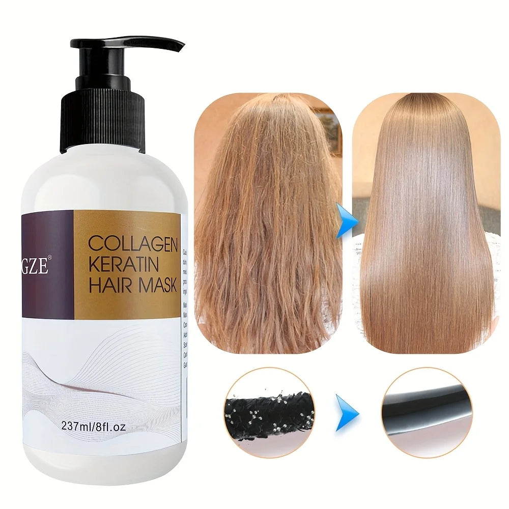 GZE Biotin Collagen Shampoo Bar Clarifying Shampoo for Men & Women Strengthening Qme