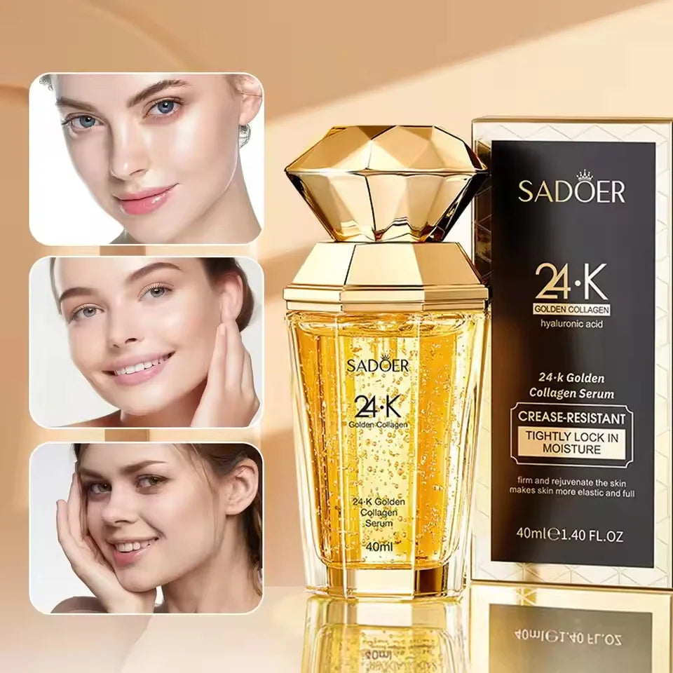Instant Wrinkle Remover Face Serum Lifting Firming Fade Fine Lines Anti-aging Essence Whitening Brighten Nourish Skin Care Qme