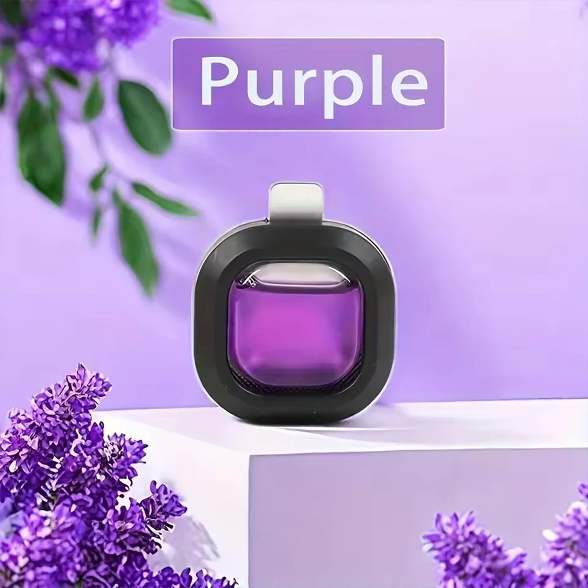 Car Air Fragrance Clips Conditioning Outlet Freshener Liquid Qme PURPLE