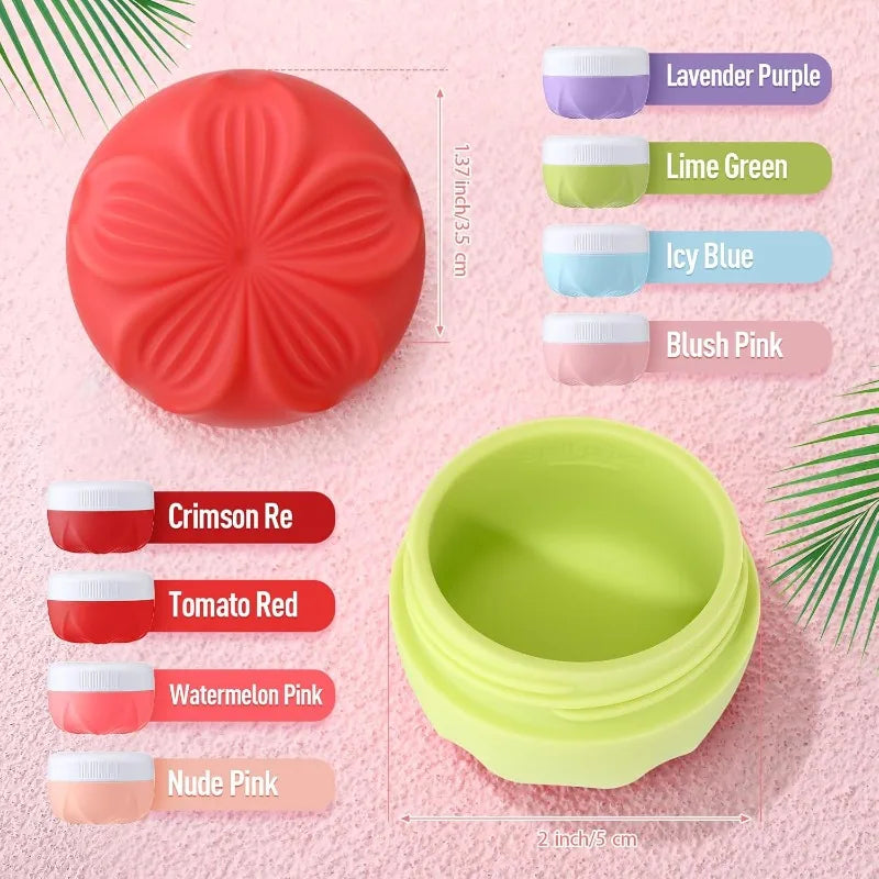 Portable Leak-proof Cosmetics Lotion Packaging Cans Silicone Cream Qme
