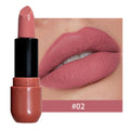 Soft Velvet Matte Lipstick Waterproof Lip Tint Rich Payoff Long Qme 02