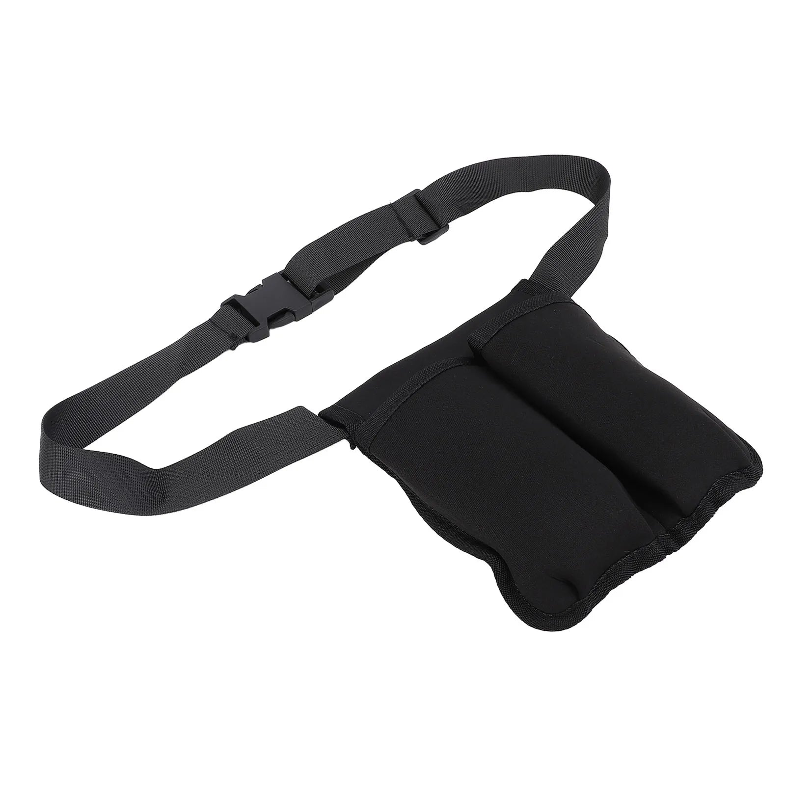 Massage Waist Pouch Two Bottles Massage Bottle Bag Adjustable Belt Supplies Professional Lotion Holster for Therapist Qme