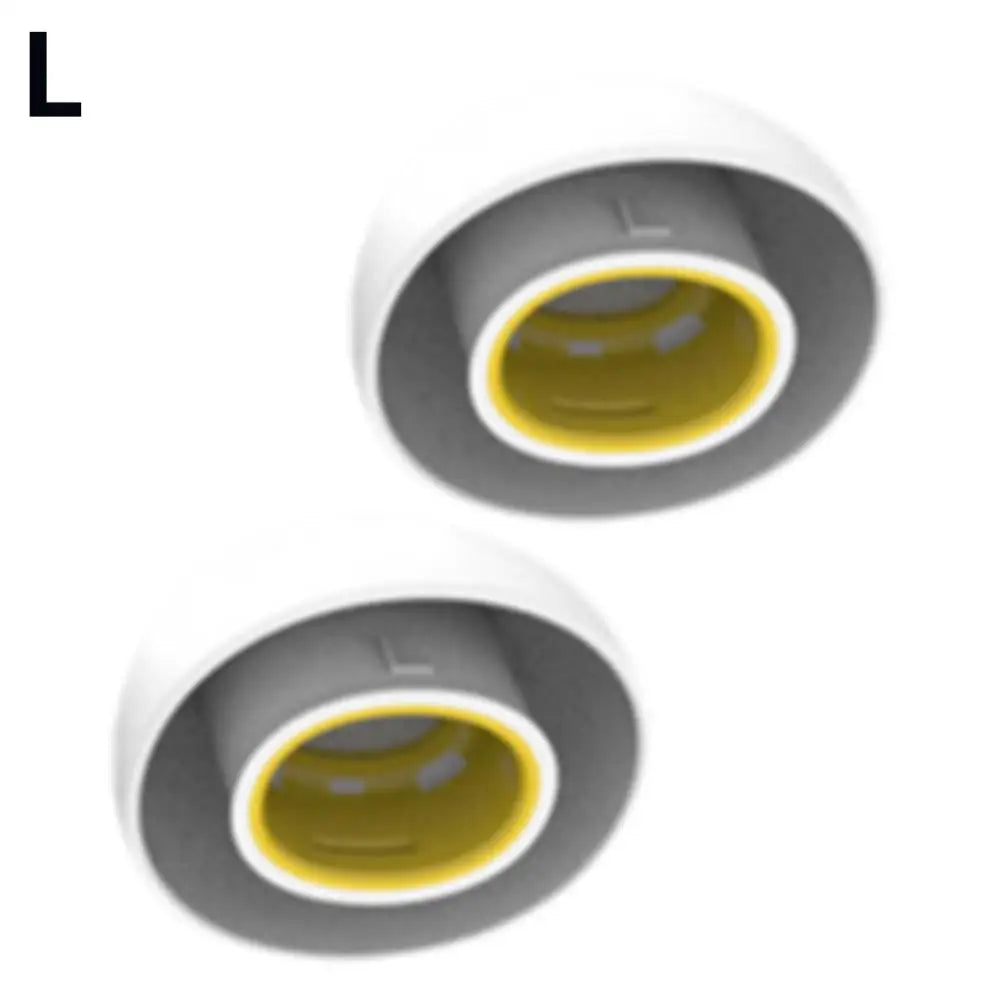 For Apple AirPods Pro 3 Ear Tips Buds Replacement Rubber Eartips Soft Silicone Earbuds Covers Accessories For AirPods Pro 3 Qme White L