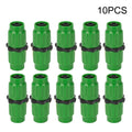 4pcs/10pcs 3-Piece Telescopic Pipe Plastic Flexible Water Hose For Water Washing Car Water Gun Repair Connector Accessories Qme 10PCS