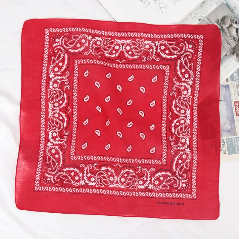 Headbands Fashion Bohemian Cotton Print Bandana Hair Bands Hip Hop Qme AA06