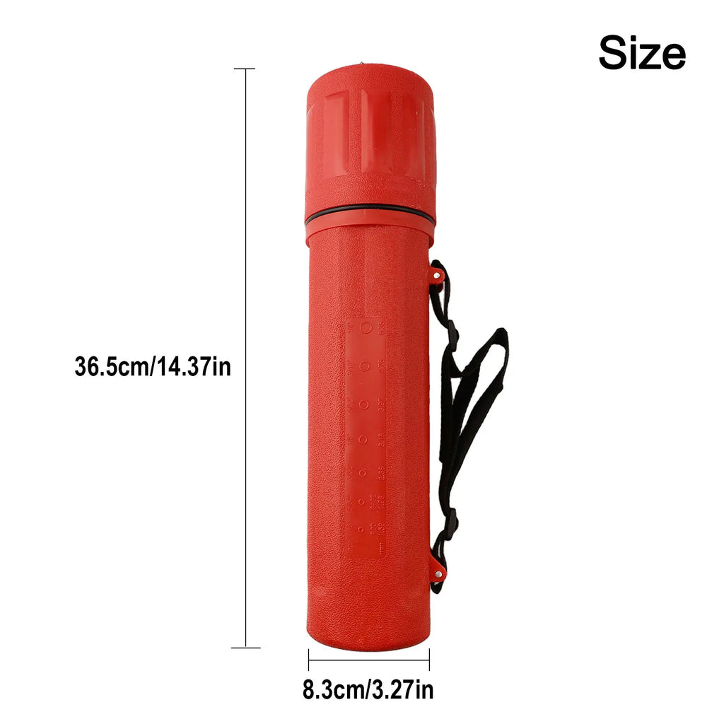 Welding Rod Storage Tube Container MMA Electrode Holder Moisture Protection Plastic Welding Rod Storage Box 360x78mm Qme
