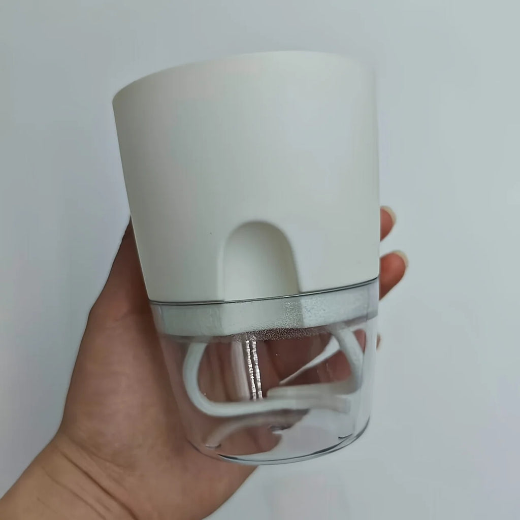 Self Watering Plant Pot, Double Layer Transparent Water Storage Planter, Absorption Flower Pot for Indoor House Plants Qme White
