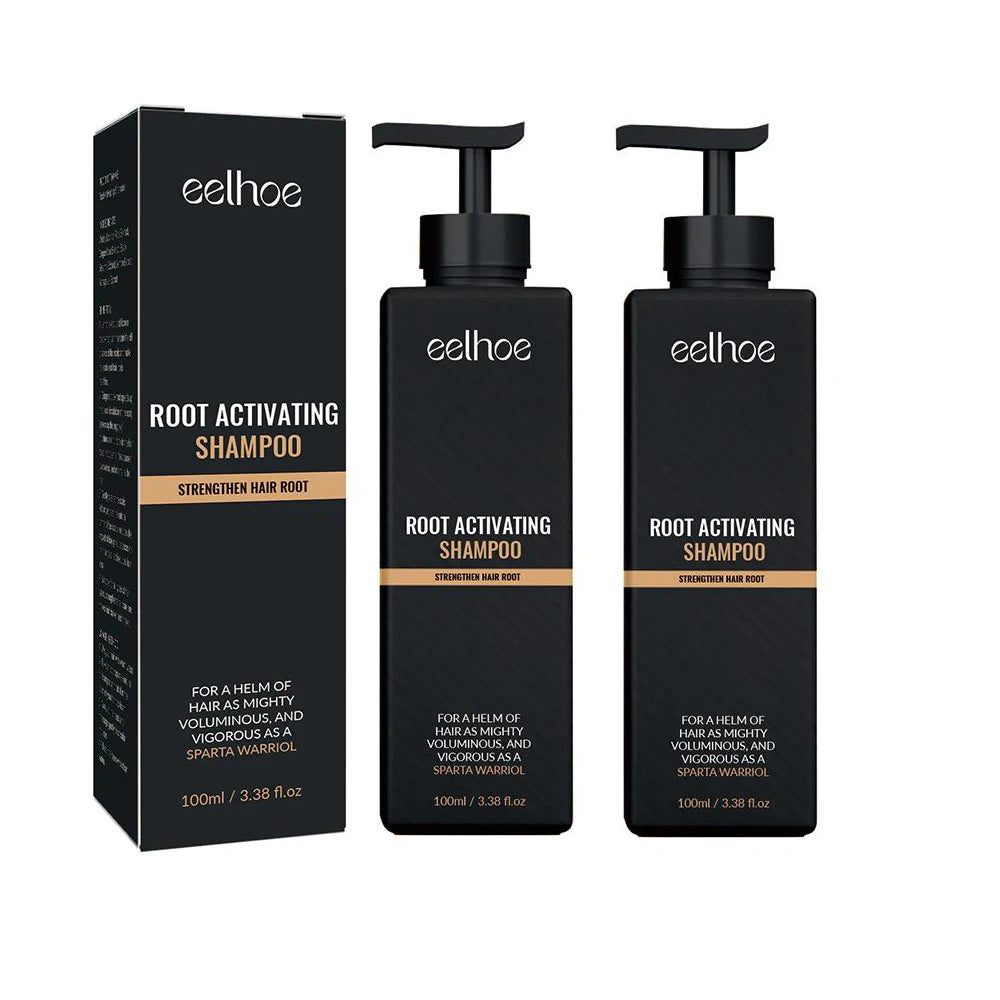 2PCS Anti Baldness Shampoo Thickening Shampoo Root Activator Shampoo Nourish Hair Regrowth Shampoo For Thinning Hair & Hair Loss Qme 100ml - 2PCS China