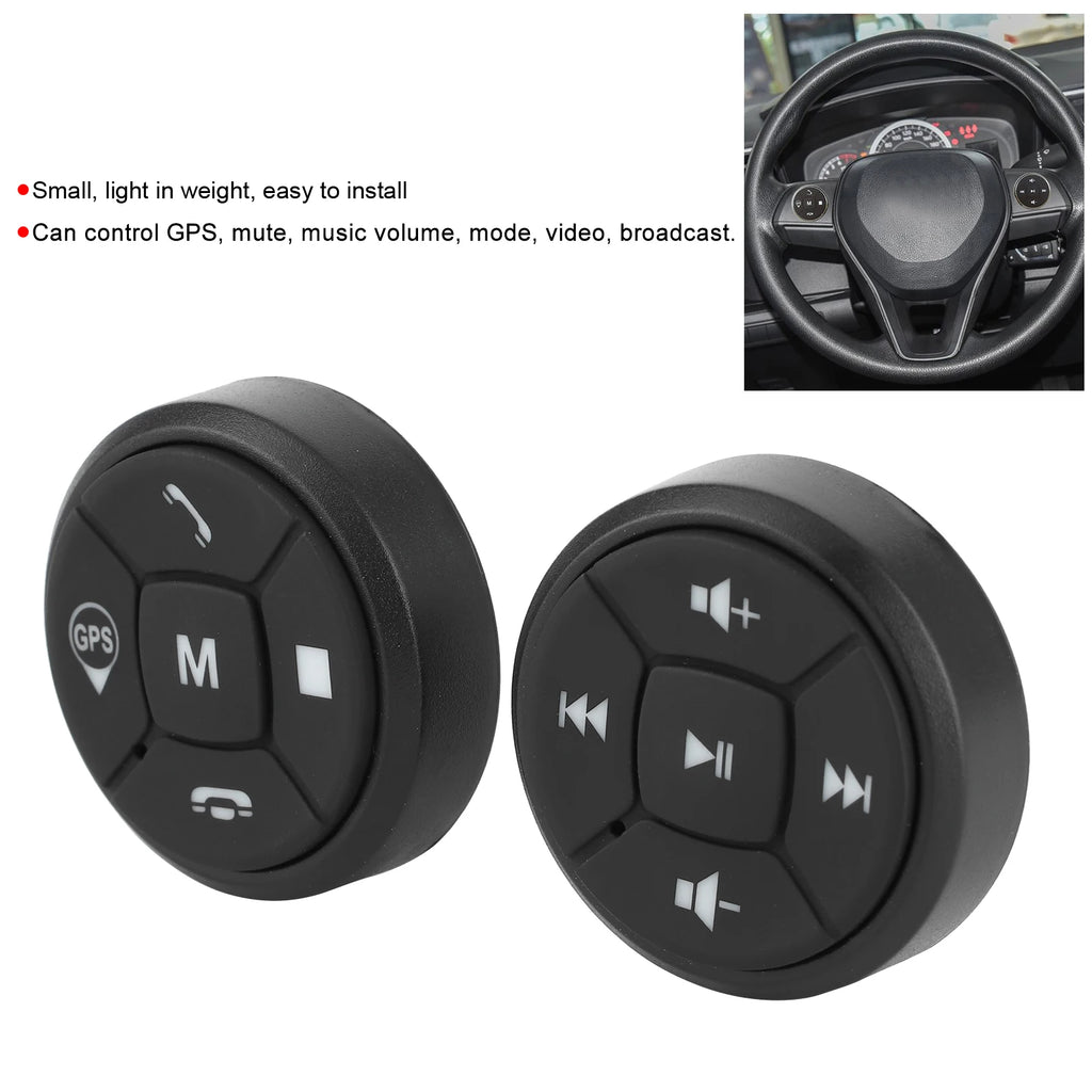 Car GPS DVD Wireless Control Steering Wheel Control Button Volume GPS Wireless Controller Steering Wheel Control Button Qme