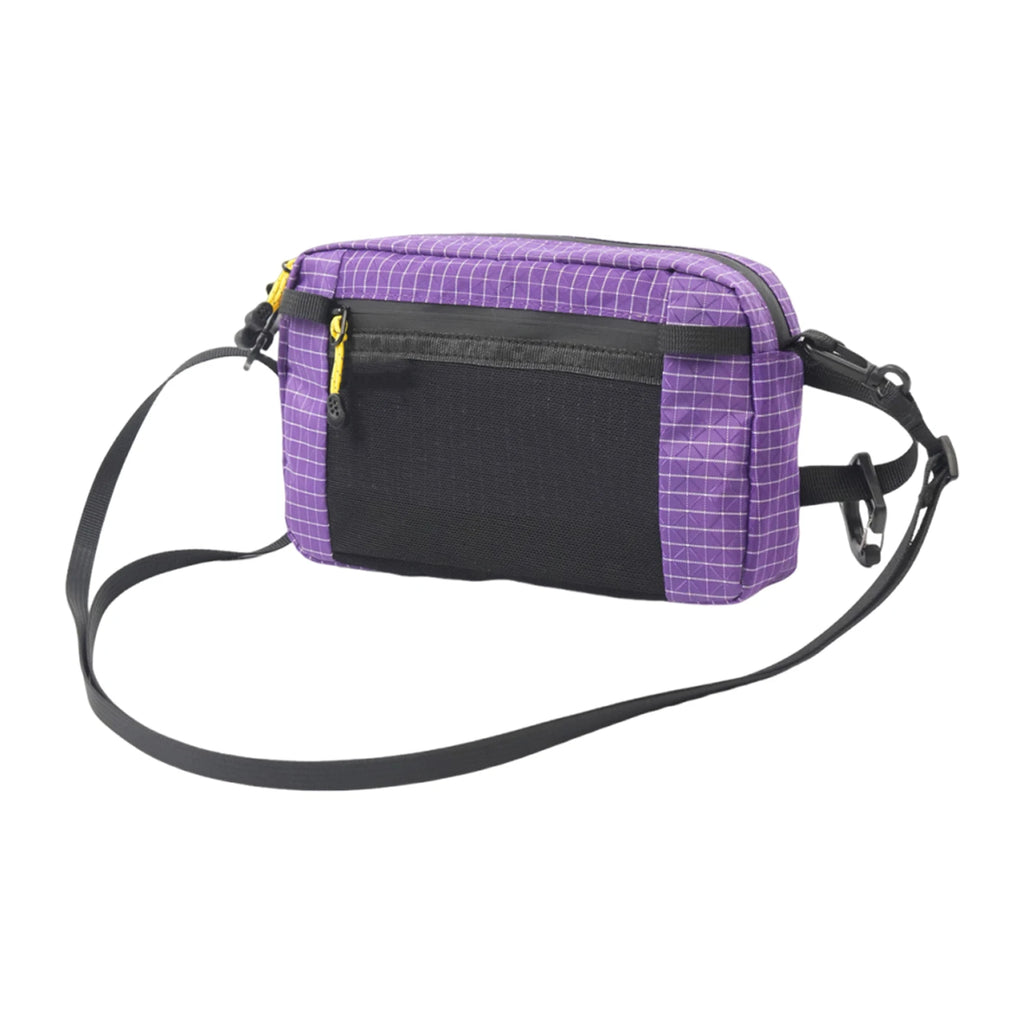 Hiking Hanging Side Pocket Waterproof Multi-Functional Chest Pack Ultralight Adventure Hanging Bag for Camping Outdoor Sports Qme Purple