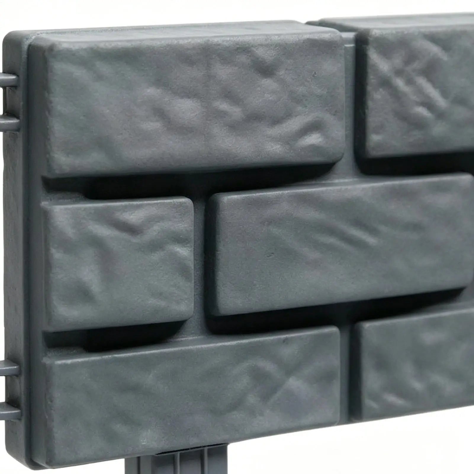 Garden Fence 4 Stone Effect Weatherproof DIY Outdoor Panels Decor Qme