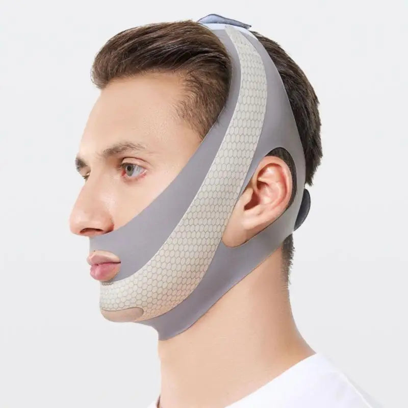 Double Chin Face Mask Slimming Facial Bandage Lifting Thinning Skin Qme A