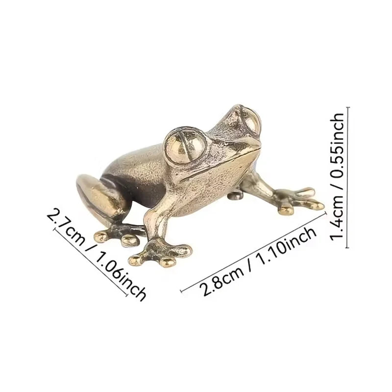 Pose Desktop Ornament Tea Pet Figurine Home Office Decor Vintage Qme
