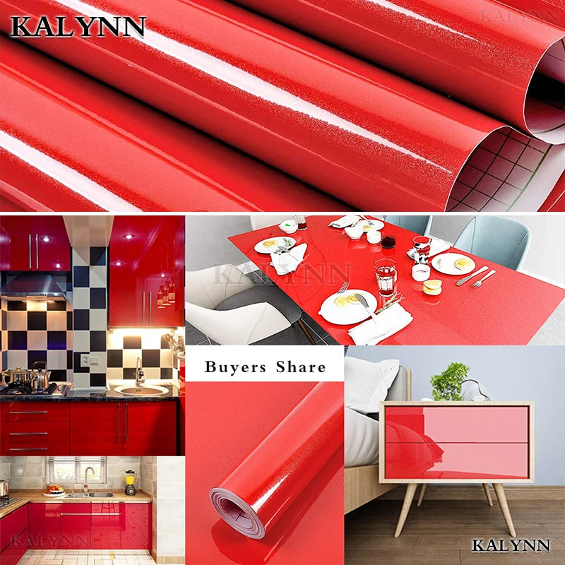 Solid Peel Stick Wallpaper Vinyl Colored Wall Paper Self Adhesive PVC Qme