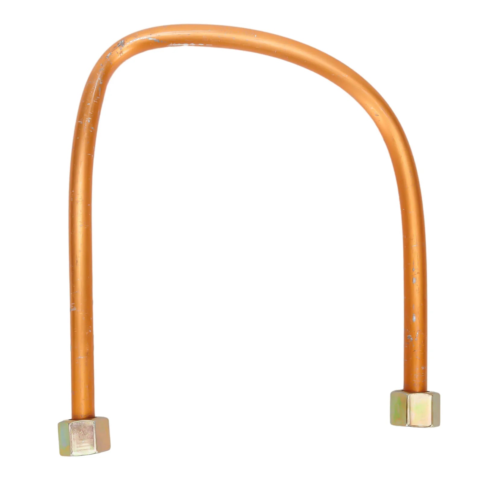 Exhaust Air Compressor Tube Copper Tone Direct Coupled Easy To Install G3/8\" 10 X 450mm/0.4\" X 17.7\"(D*L) 2023 Qme