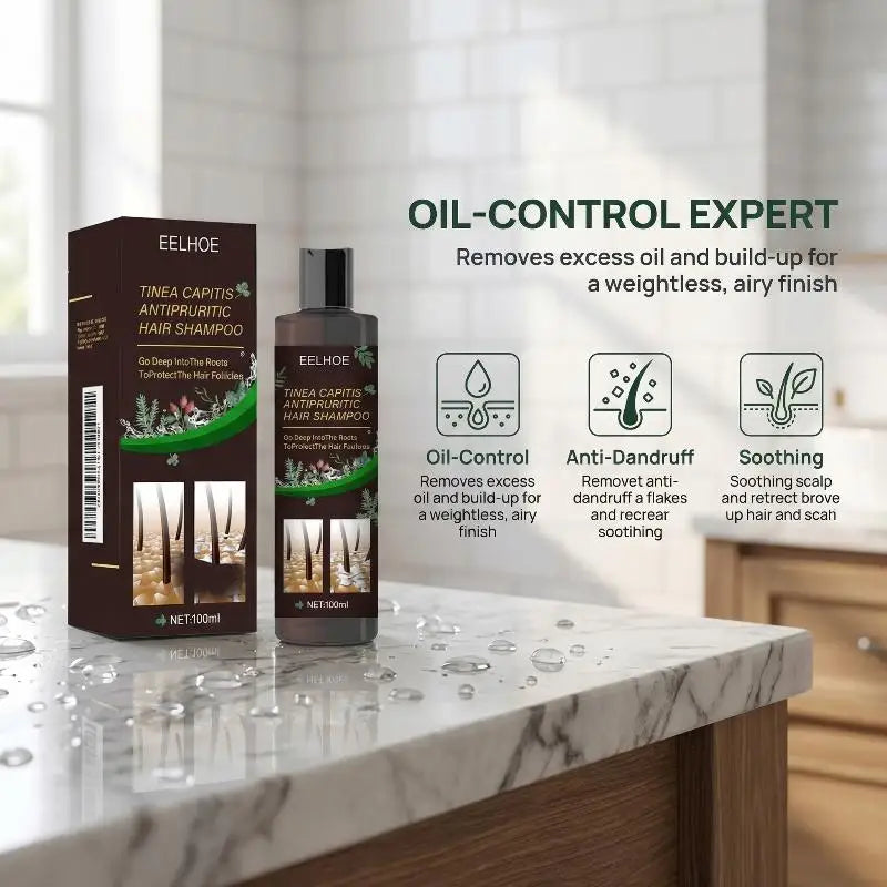 Professional Herbal Hair Shampoo Deep Moisturizing Nourishing Scalp Qme