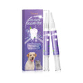 Pet Oral Repair Gel Puppy Tartar Removal Odor Eliminator Whiten Cats Dogs Teeth Stain Remover Gum Care Pet Teeth Cleaning Gel Qme 2pcs Boxed