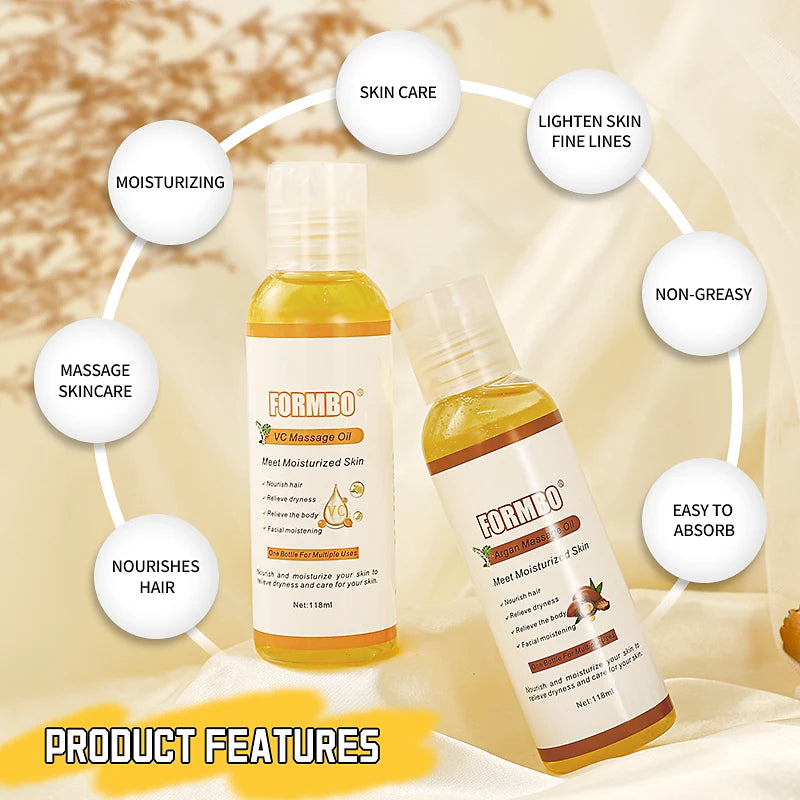 Body Massage Oil Moisturizing Water Locking One Bottle Multi-purpose Qme