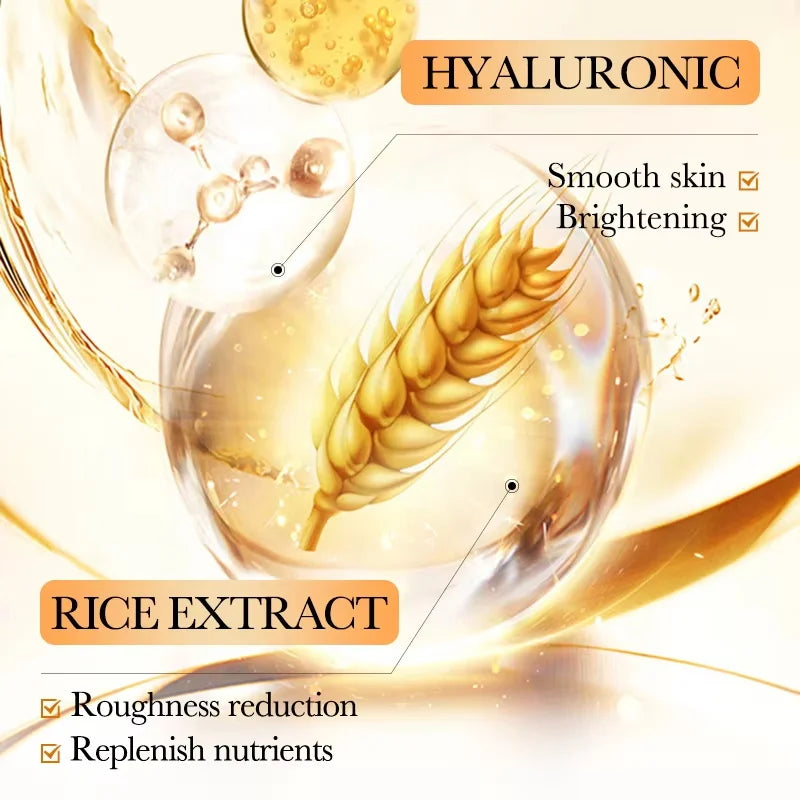 BIOAOUA Rice deep Moisturizing Essence Cream Brightning Hydrating Face Cream Firming Rejuvenating Cream Skin Care For Women Qme