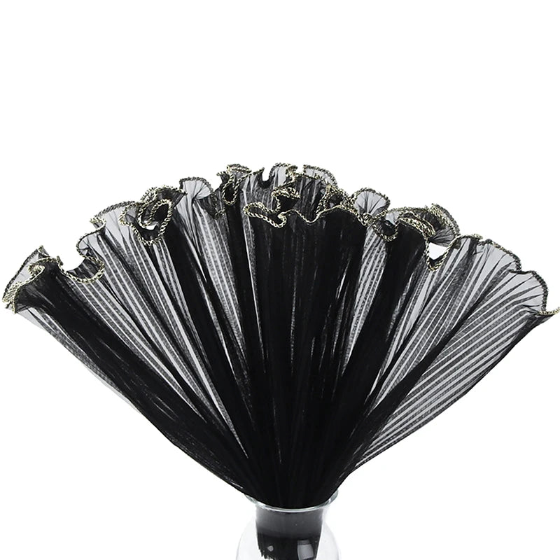 Phnom Penh Edge Wave Pearl Tulle Flower Wrapping Net Floral Bouquet Inner Lining Material Gift Box DIY Sewing Supplies Craft Pa Qme