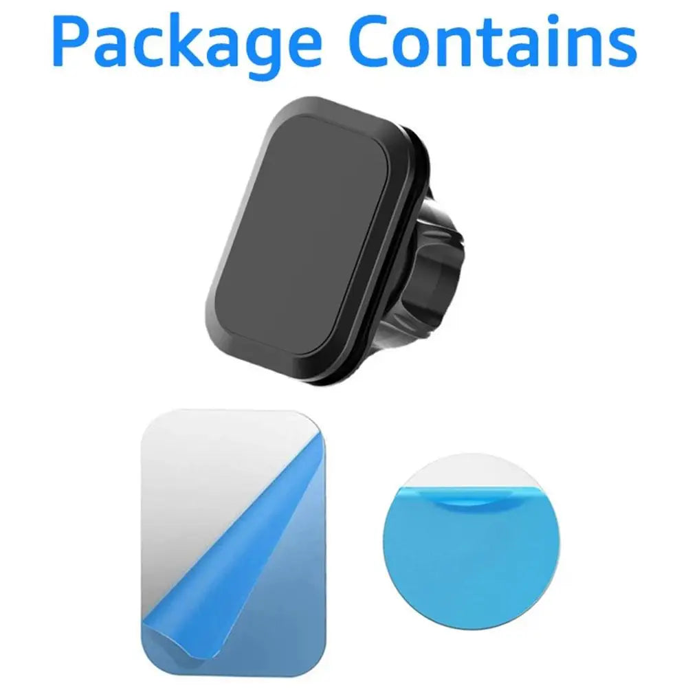 17mm Ball Head Magnetic Car Phone Holder Magnet Mount Mobile Cellphone Stand GPS Support Smart Phone Bracket Accessories Qme