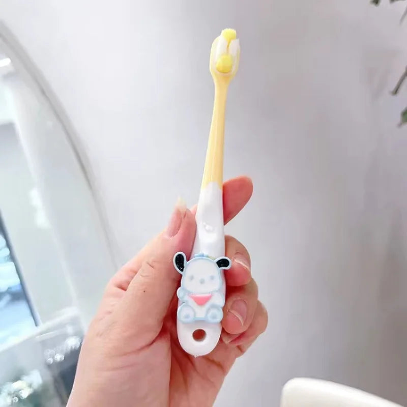 Hello Kitty Kuromi Soft-bristle Toothbrush Cartoon-themed Small-head Qme